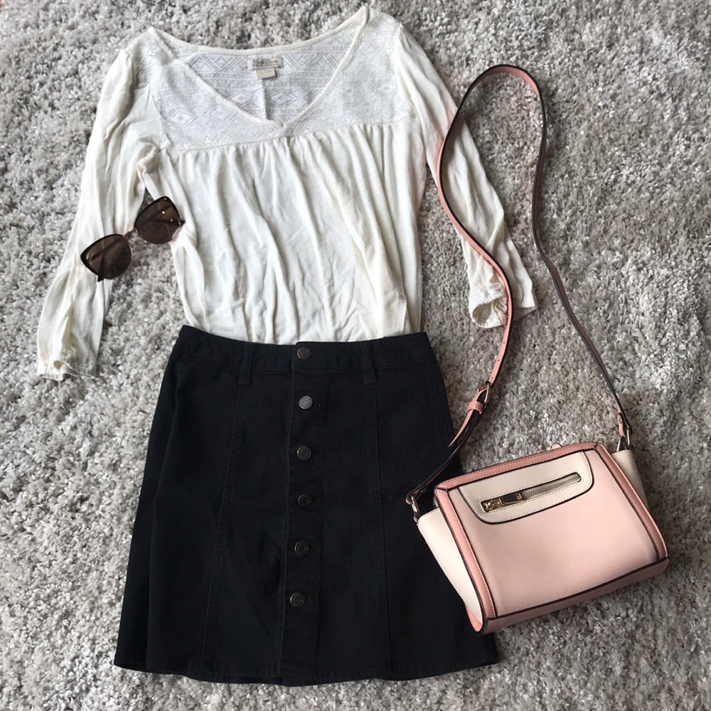 Pink Color Block Purse - Picture 2 of 4